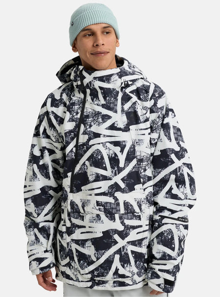 Burton Men's Reserve 2L Relaxed Anorak Jacket 2026 City Streets - Elevation107