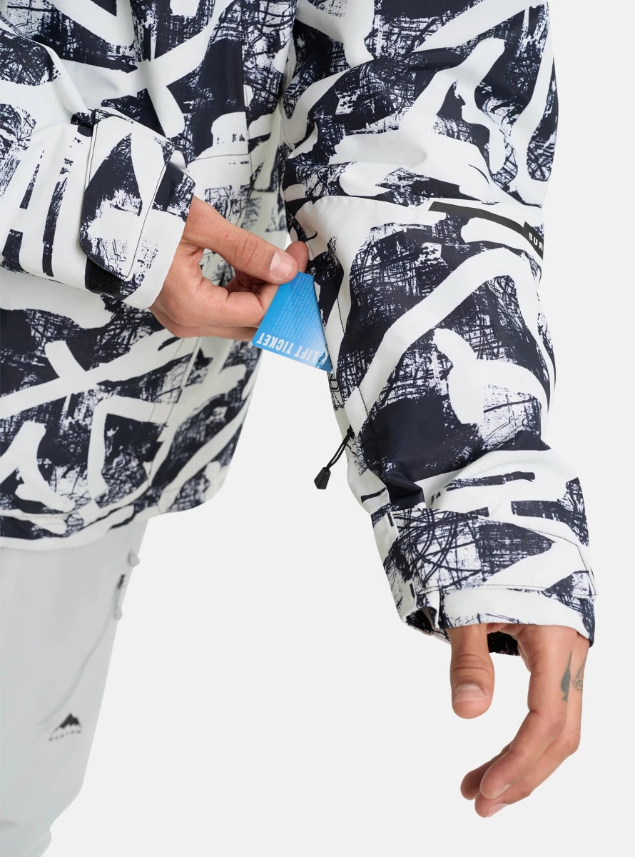 Burton Men's Reserve 2L Relaxed Anorak Jacket 2026 City Streets - Elevation107