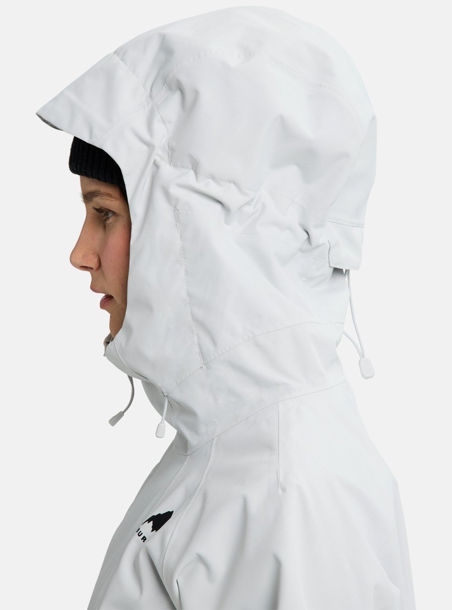 Burton Women's Reserve 2L Relaxed Anorak Jacket 2026 Grey Cloud - Elevation107