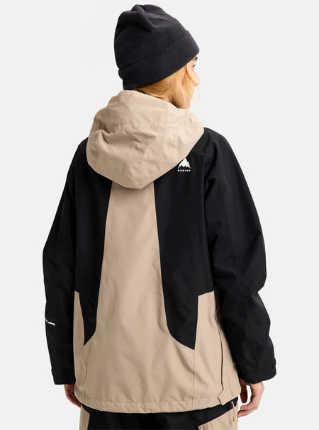 Burton Women's Reserve 2L Relaxed Anorak Jacket 2026 Summit Taupe / Black - Elevation107