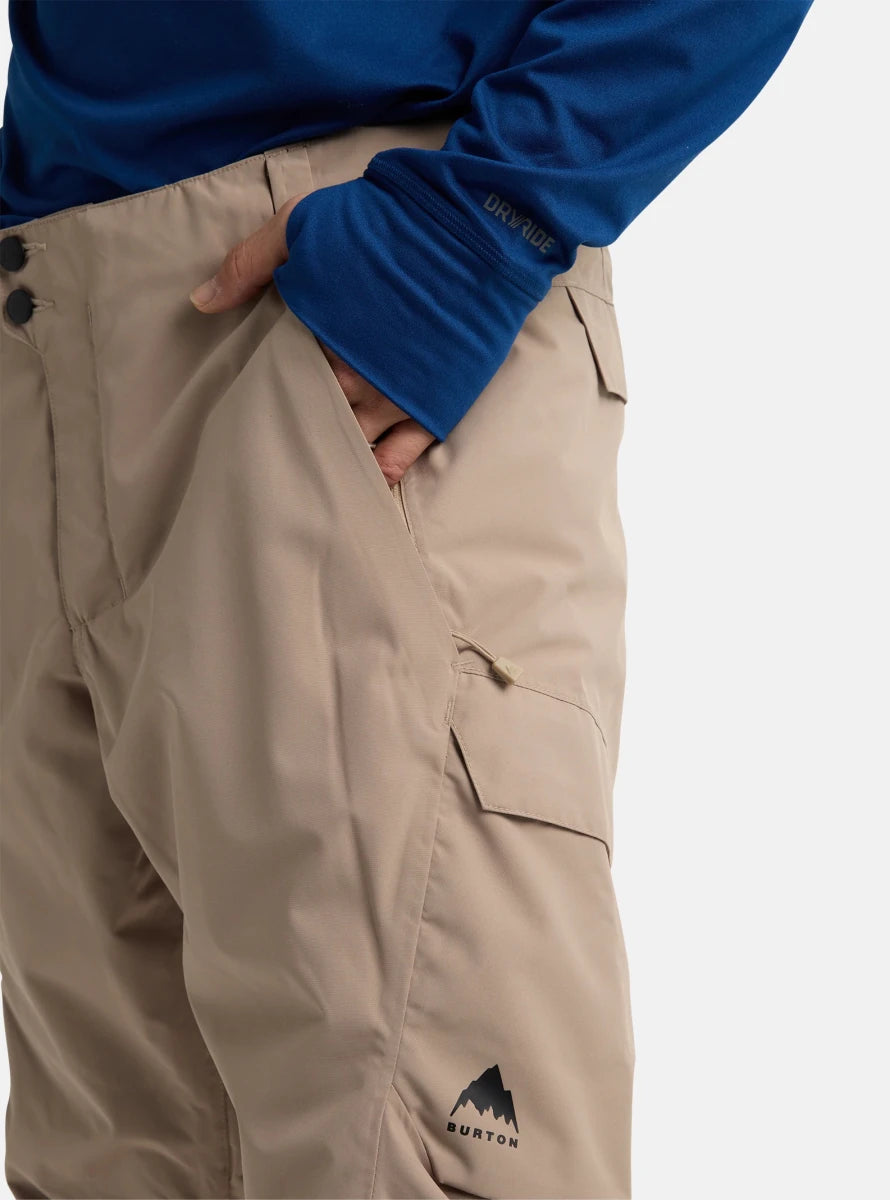 Burton Men's Reserve 2L Insulated Pants 2026 Summit Taupe - Elevation107