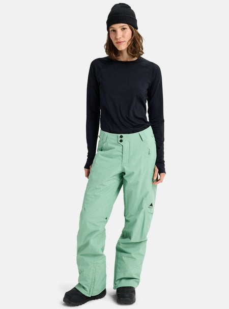 Burton Women's Reserve 2L Insulated Pants 2026 Soft Sage - Elevation107