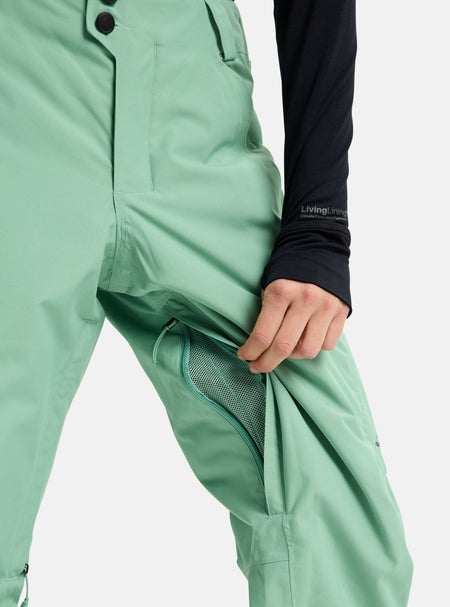 Burton Women's Reserve 2L Insulated Pants 2026 Soft Sage - Elevation107