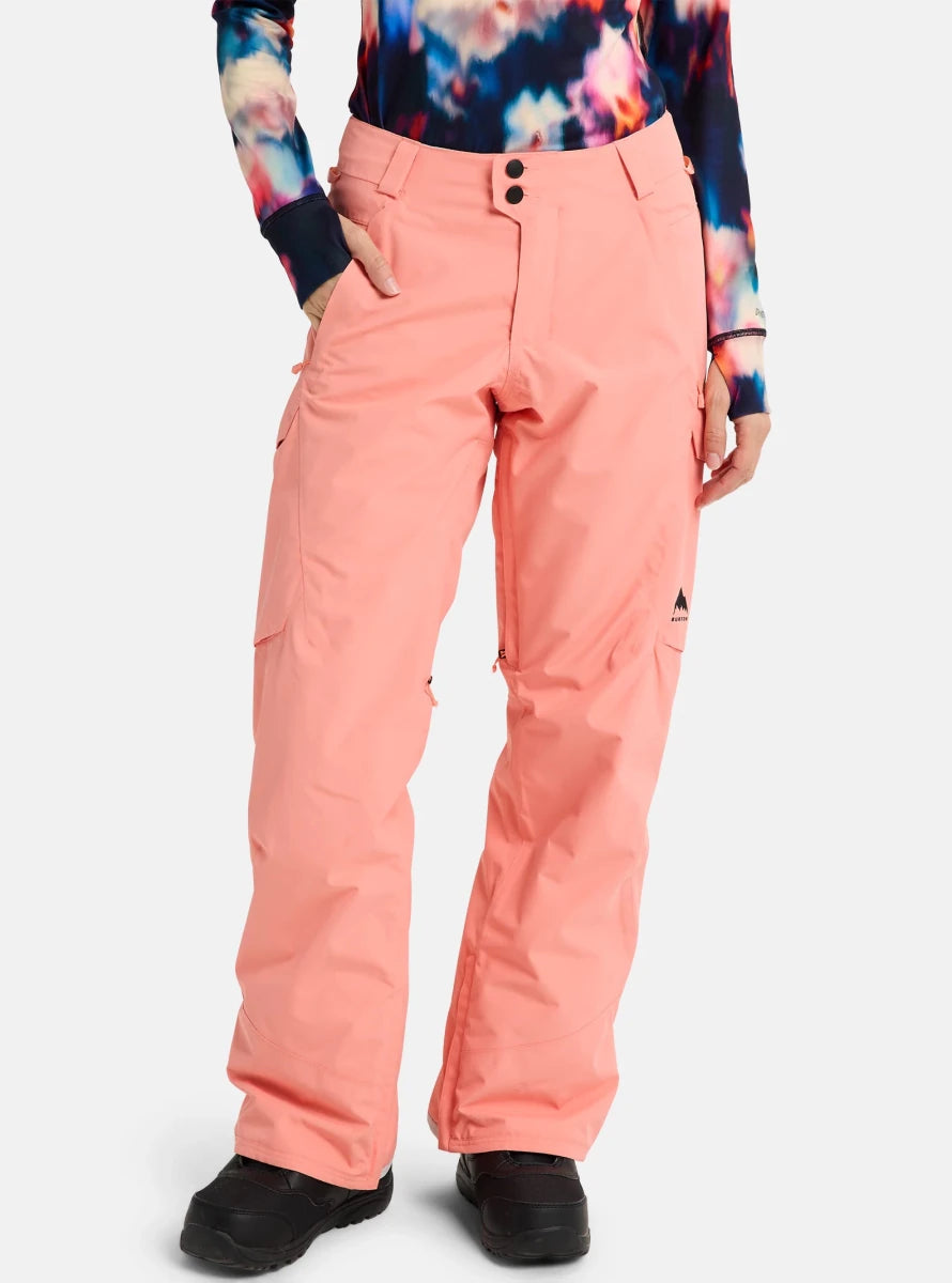 Burton Women's Reserve 2L Insulated Pants 2026 Sunrise Coral - Elevation107