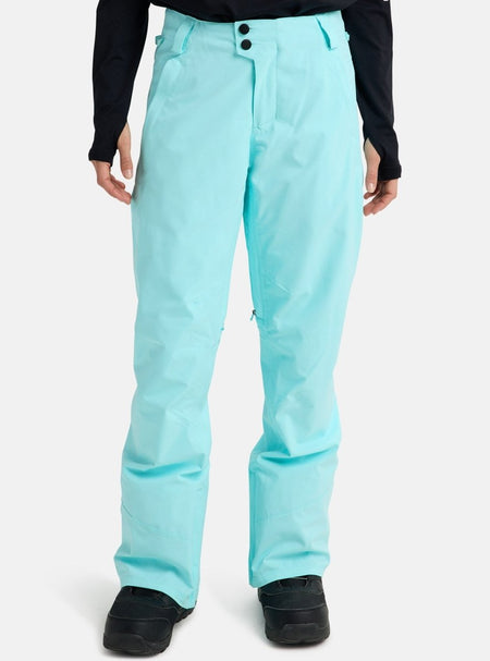 Burton Women's Reserve 2L Stretch Pants 2026 Light Teal - Elevation107