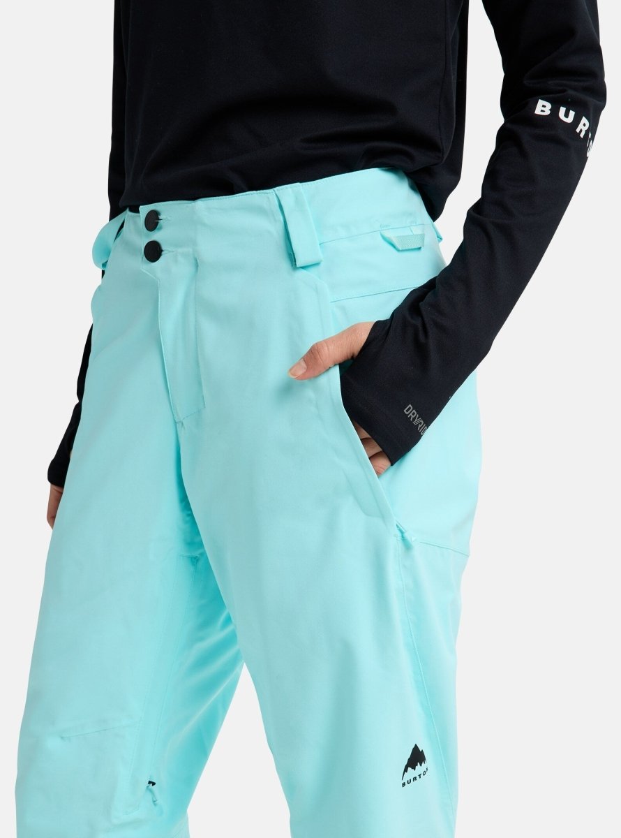 Burton Women's Reserve 2L Stretch Pants 2026 Light Teal - Elevation107