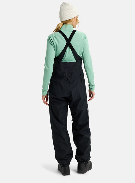 Burton Women's Reserve 2L Bib Pants 2026 Black - Elevation107