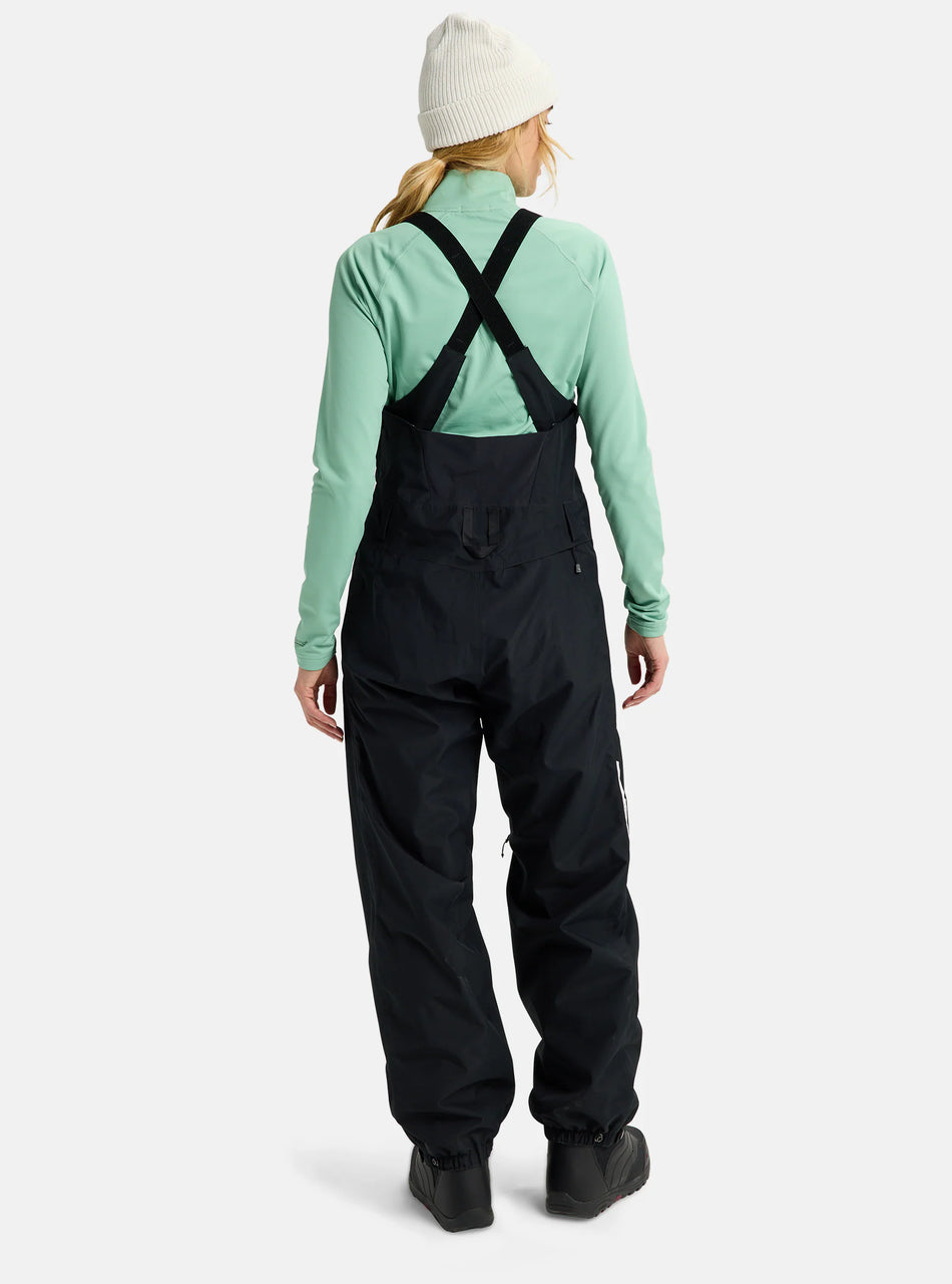 Burton Women's Reserve 2L Bib Pants 2026 Black - Elevation107