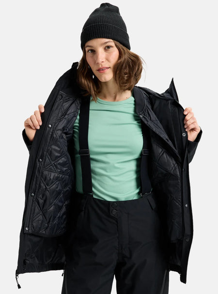 Burton Women's Reserve 2L 3 in 1 Jacket 2026 Black - Elevation107