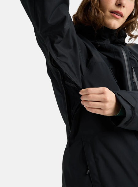 Burton Women's Reserve 2L 3 in 1 Jacket 2026 Black - Elevation107