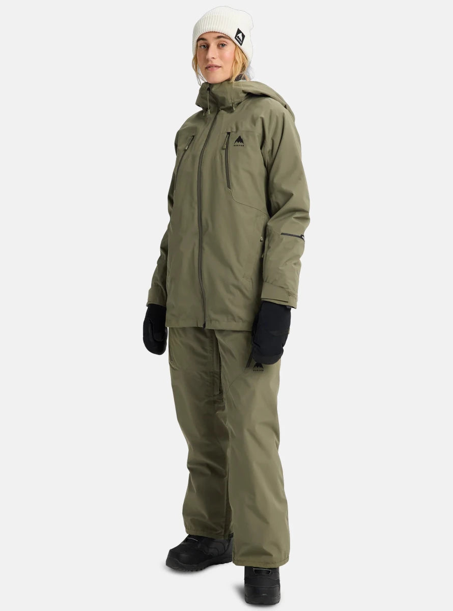 Burton Women's Reserve 2L 3 in 1 Jacket 2026 Forest Moss - Elevation107