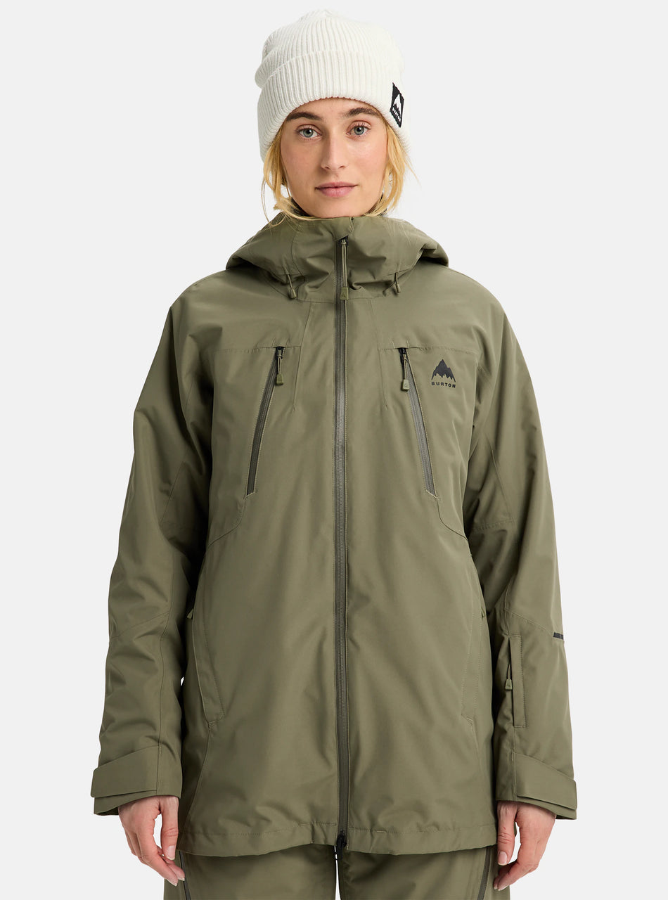 Burton Women's Reserve 2L 3 in 1 Jacket 2026 Forest Moss