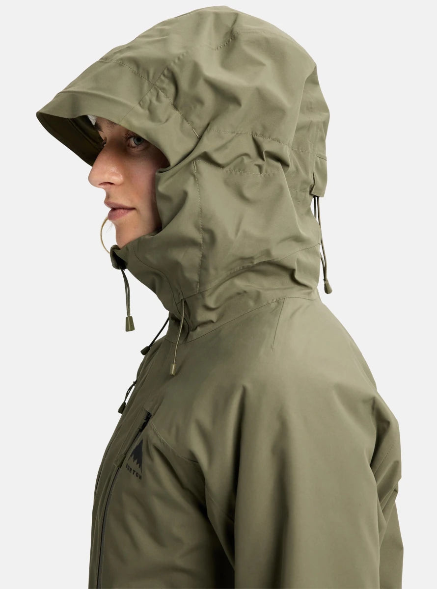 Burton Women's Reserve 2L 3 in 1 Jacket 2026 Forest Moss - Elevation107