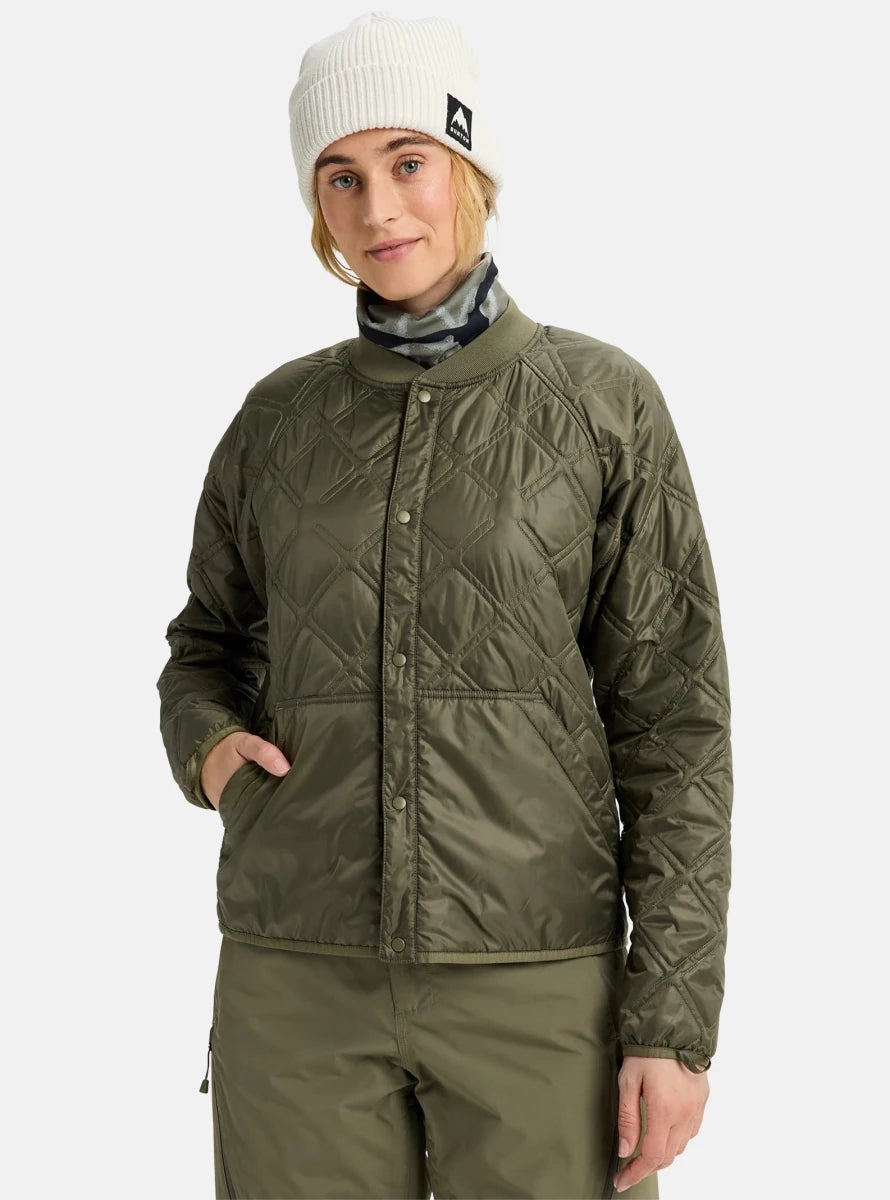 Burton Women's Reserve 2L 3 in 1 Jacket 2026 Forest Moss - Elevation107