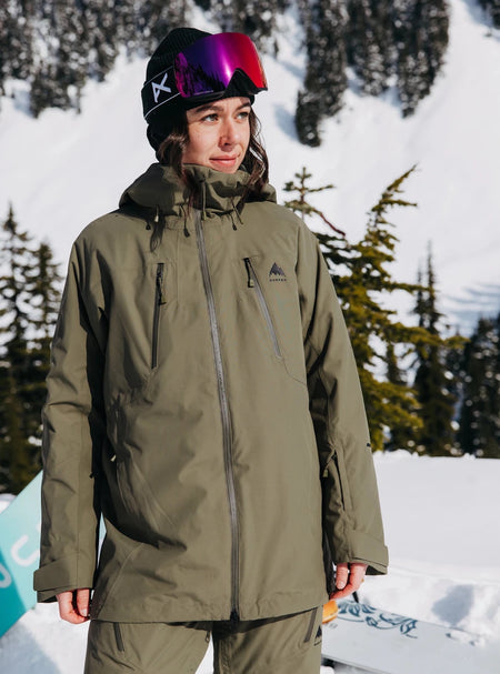 Burton Women's Reserve 2L 3 in 1 Jacket 2026 Forest Moss - Elevation107