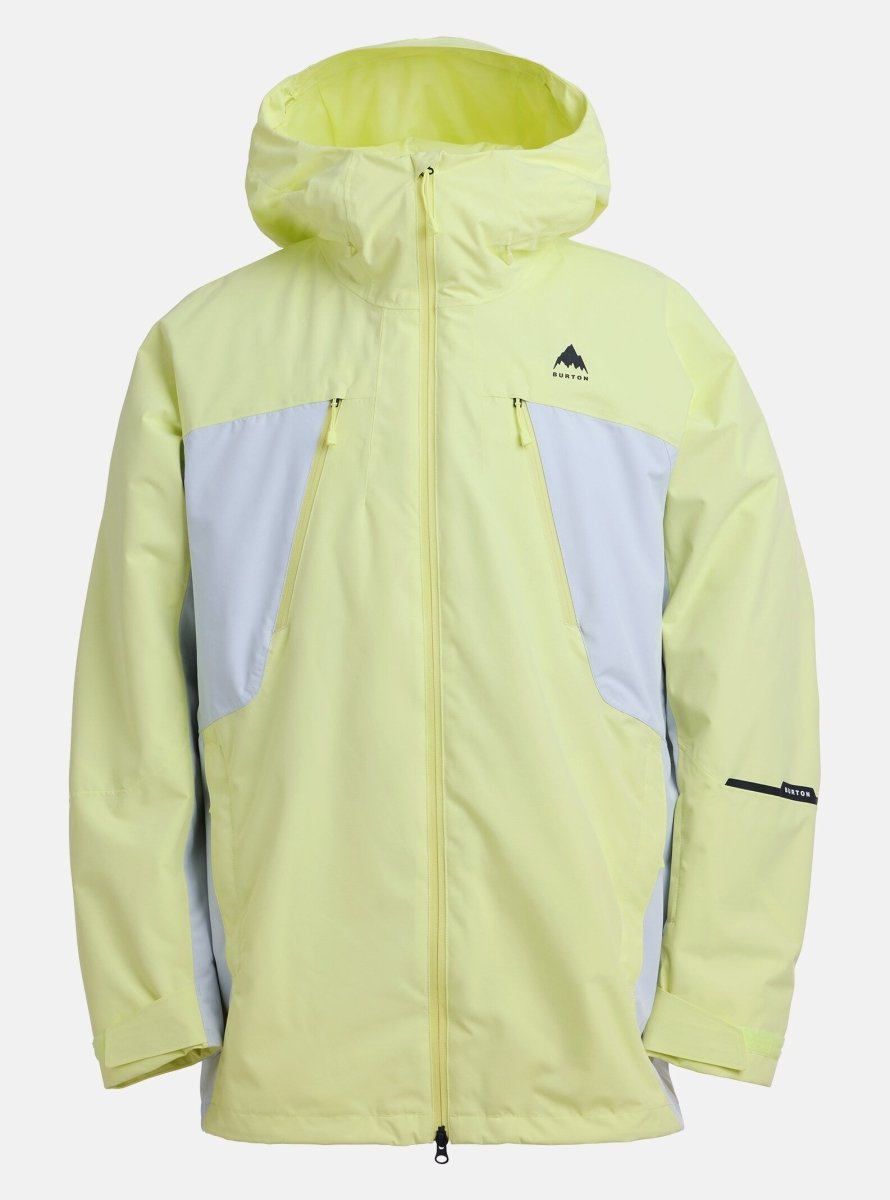 Burton Men's Reserve 2L 3 in 1 Jacket 2026 Glow Yellow Green / Grey Cloud - Elevation107