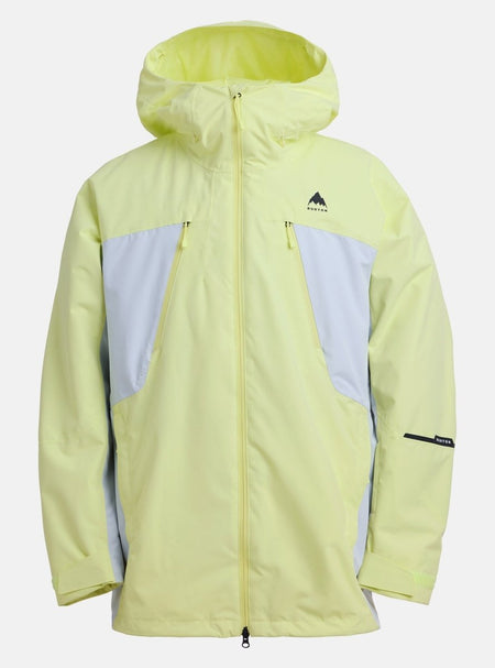 Burton Men's Reserve 2L 3 in 1 Jacket 2026 Glow Yellow Green / Grey Cloud - Elevation107