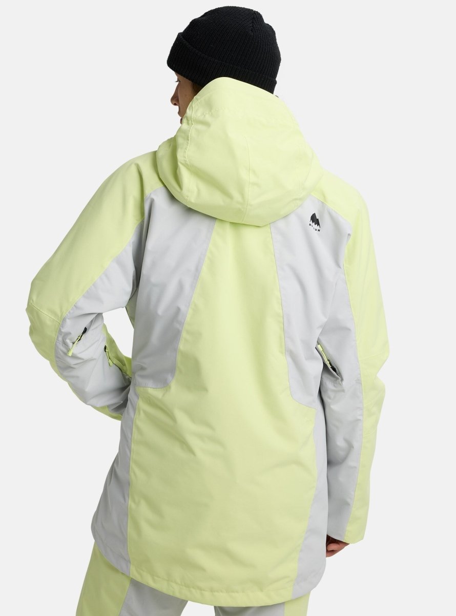 Burton Men's Reserve 2L 3 in 1 Jacket 2026 Glow Yellow Green / Grey Cloud - Elevation107