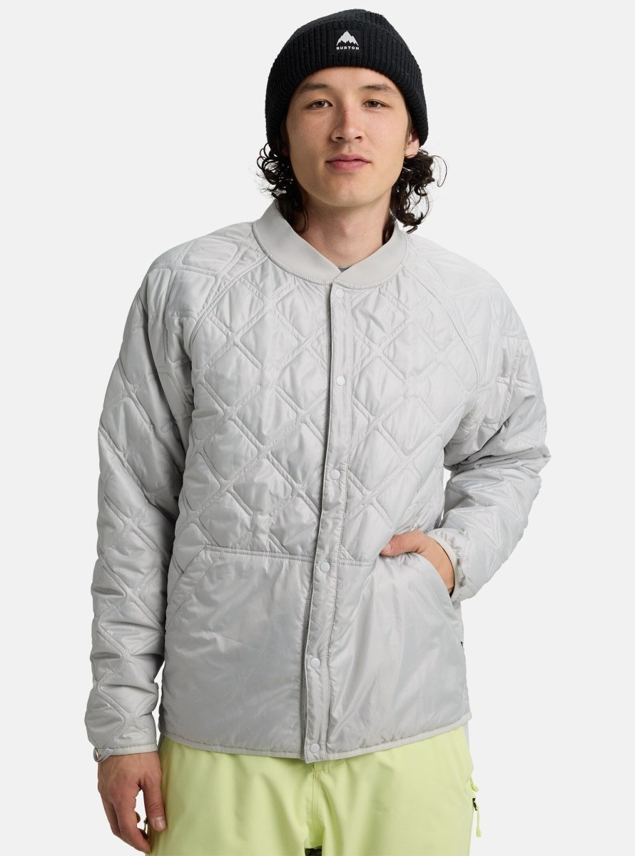 Burton Men's Reserve 2L 3 in 1 Jacket 2026 Glow Yellow Green / Grey Cloud - Elevation107