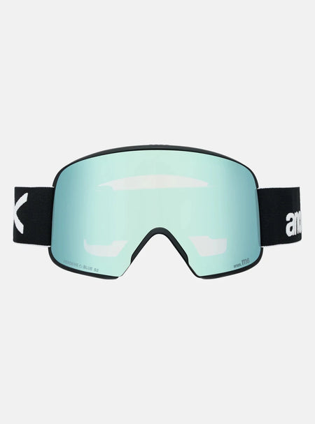 Anon M6 Goggles & MFI Face Mask & Spare Lens 2026 - Black / Perceive Variable Blue Lens - Low Bridge Fit - Elevation107