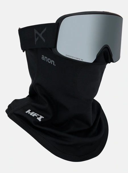 Anon M6 Goggles & MFI Face Mask & Spare Lens - Smoke / Perceive Sunny Onyx Lens - Elevation107