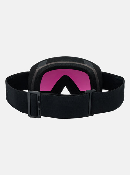 Anon M6S Goggles & MFI Face Mask & Spare Lens - Smoke / Perceive Sunny Onyx Lens - Low Bridge Fit - Elevation107