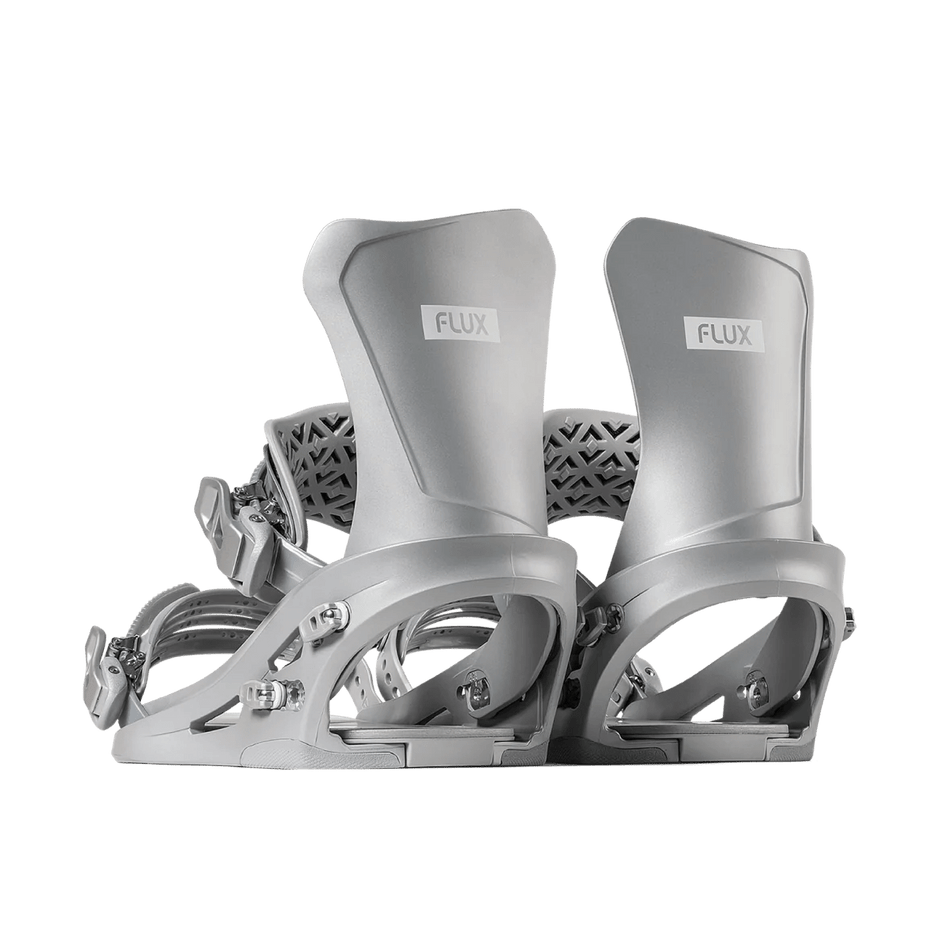 Flux DS Snowboard Bindings Mens 2026 Silver - Elevation107