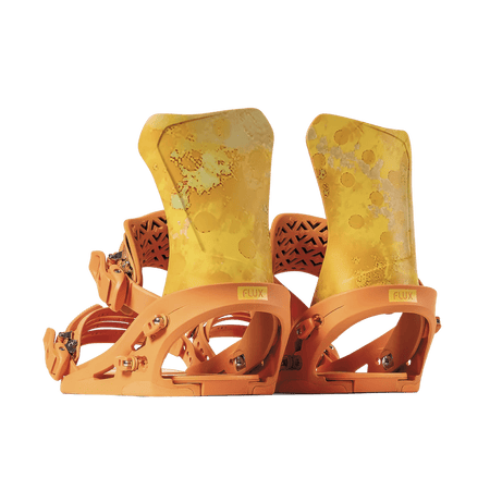 Flux DS Snowboard Bindings Womens 2026 Orange - Elevation107