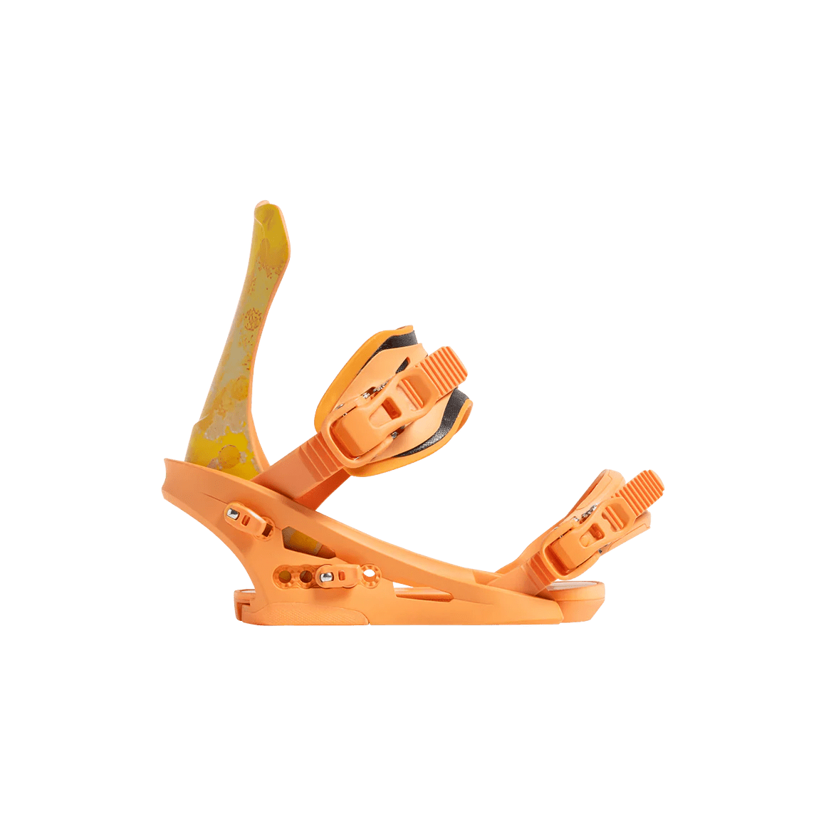 Flux DS Snowboard Bindings Womens 2026 Orange - Elevation107