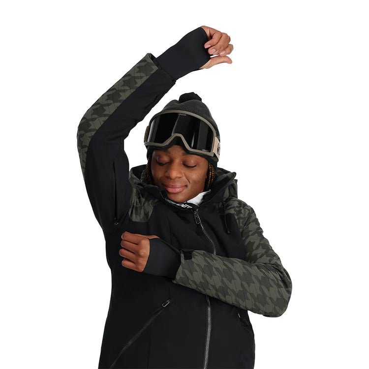 Spyder Schatzi Jacket Womens Black - Elevation107