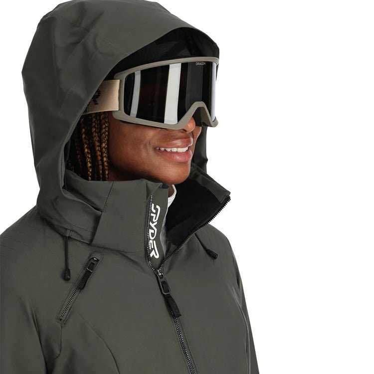 Spyder Schatzi Jacket Womens Winter Moss - Elevation107