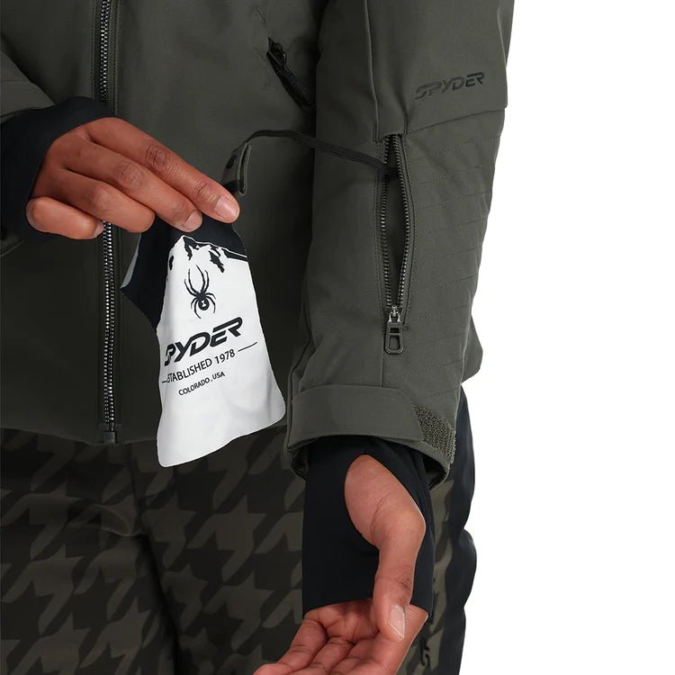 Spyder Schatzi Jacket Womens Winter Moss - Elevation107