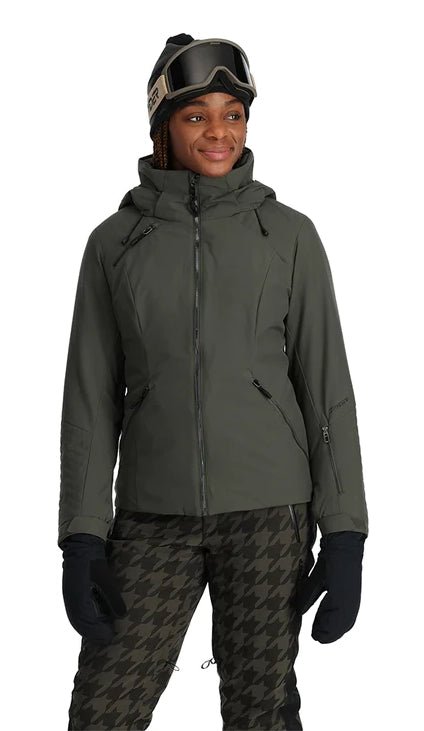 Spyder Schatzi Jacket Womens Winter Moss - Elevation107