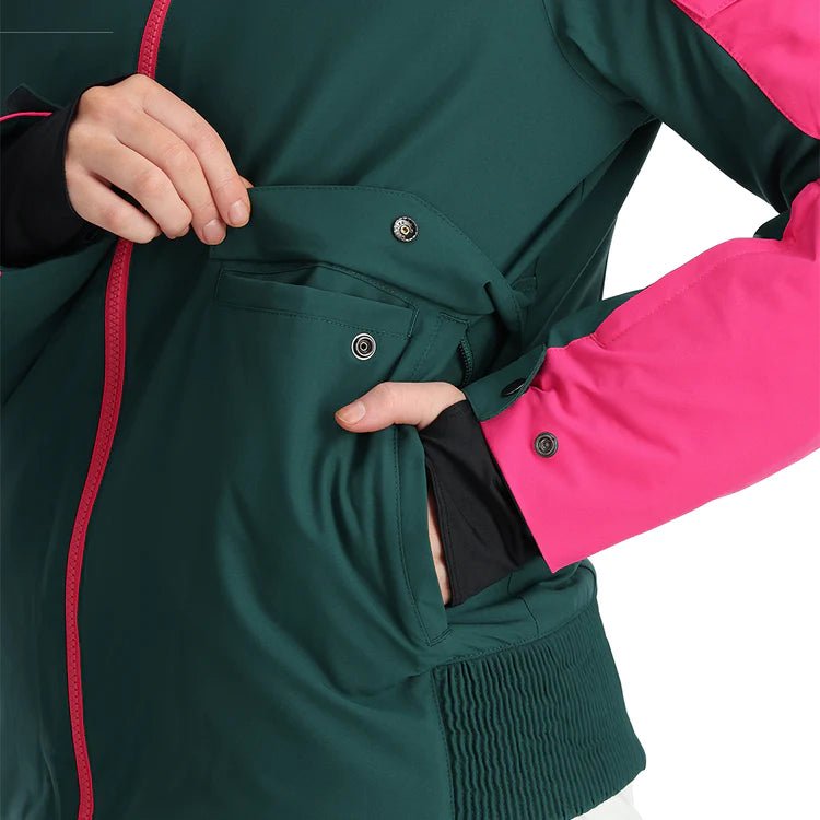 Spyder Optimist Jacket Womens Cypress Green - Elevation107
