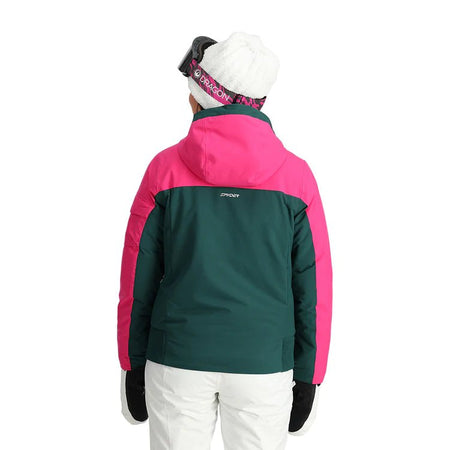 Spyder Optimist Jacket Womens Cypress Green - Elevation107