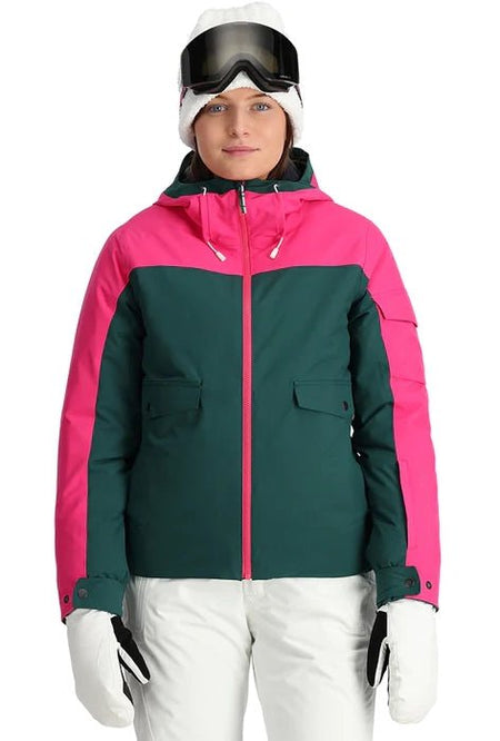 Spyder Optimist Jacket Womens Cypress Green - Elevation107