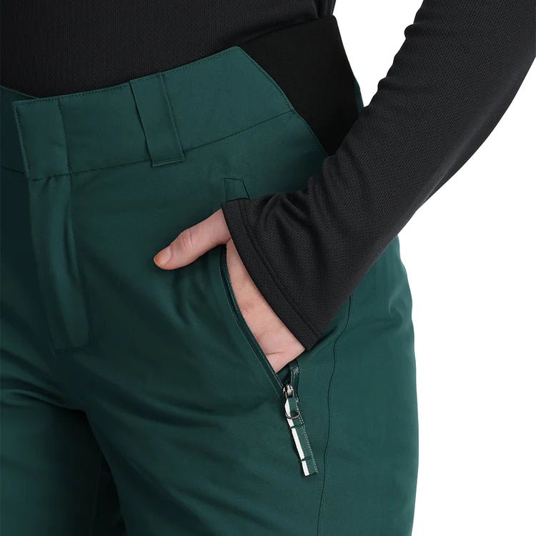 Spyder Winner Pants Womens Cypress Green - Elevation107