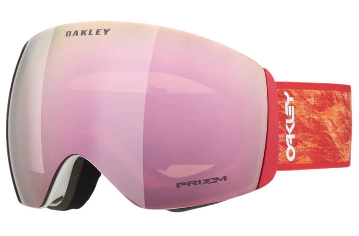 Oakley Flight Deck L Goggles Red Blaze / Prizm Rose Gold - Elevation107
