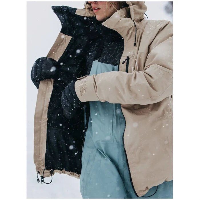 Burton [ak] Embark GORE - TEX Jacket Womens 2025 Summit Taupe - Elevation107