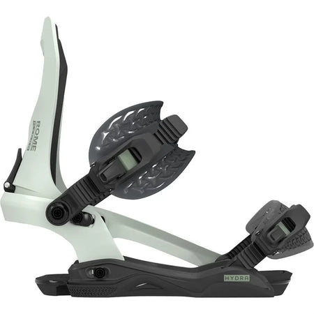 Rome Hydra AsymWrap Snowboard Bindings Womens 2026 Sage - Elevation107