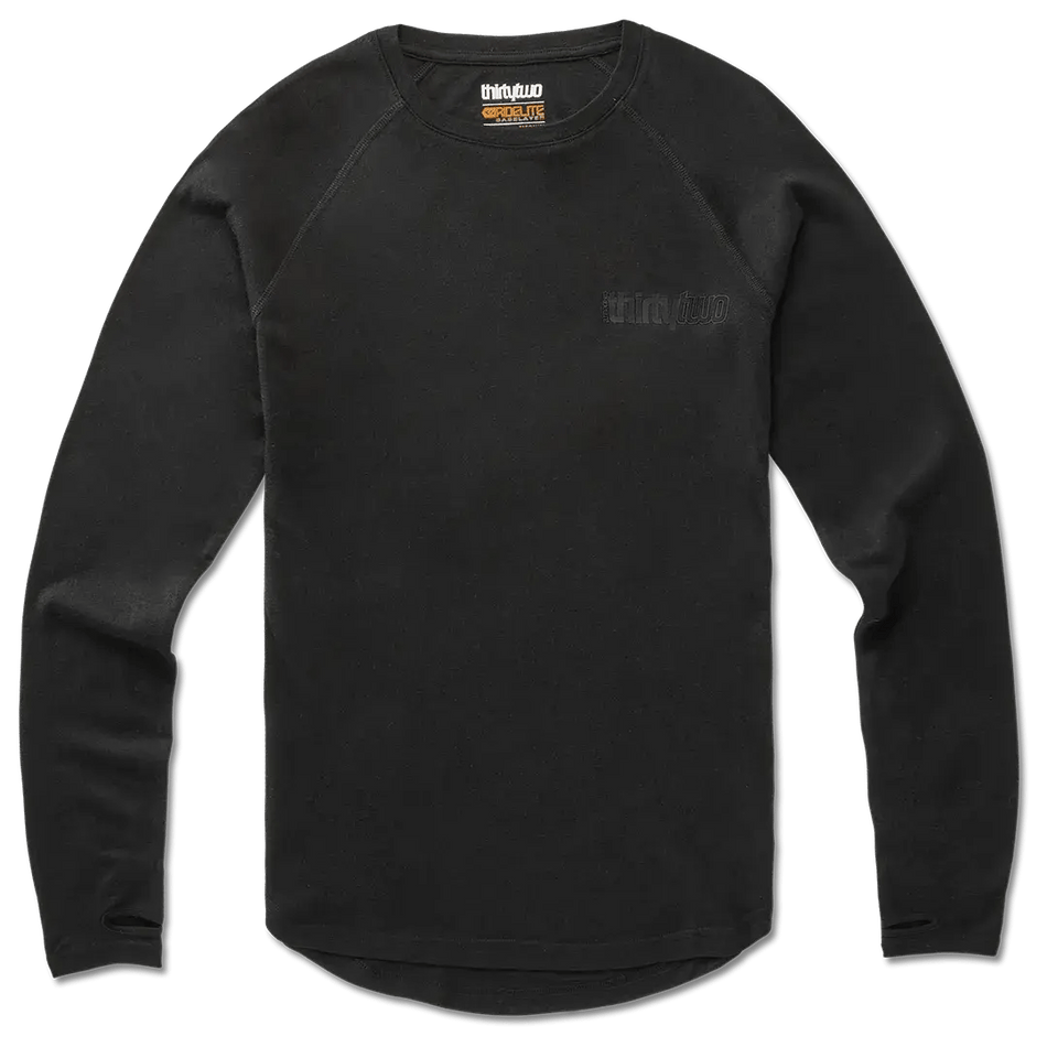 ThirtyTwo Ridelite Merino Long Sleeve Shirrt 2026 Black / Black - Elevation107