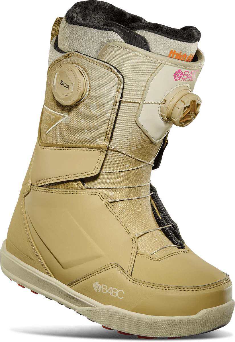 Thirtytwo Lashed Double x B4BC Boa Snowboard Boots Womens Tan - Elevation107
