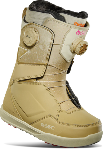 Thirtytwo Lashed Double x B4BC Boa Snowboard Boots Womens 2024 Tan