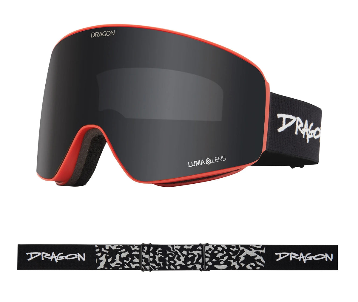 Dragon PXV Snow Goggles Ripper / Lumalens Dark Smoke + Lumalens Violet - Elevation107