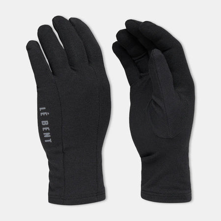 Le Bent Midweight Glove Liner Black - Elevation107
