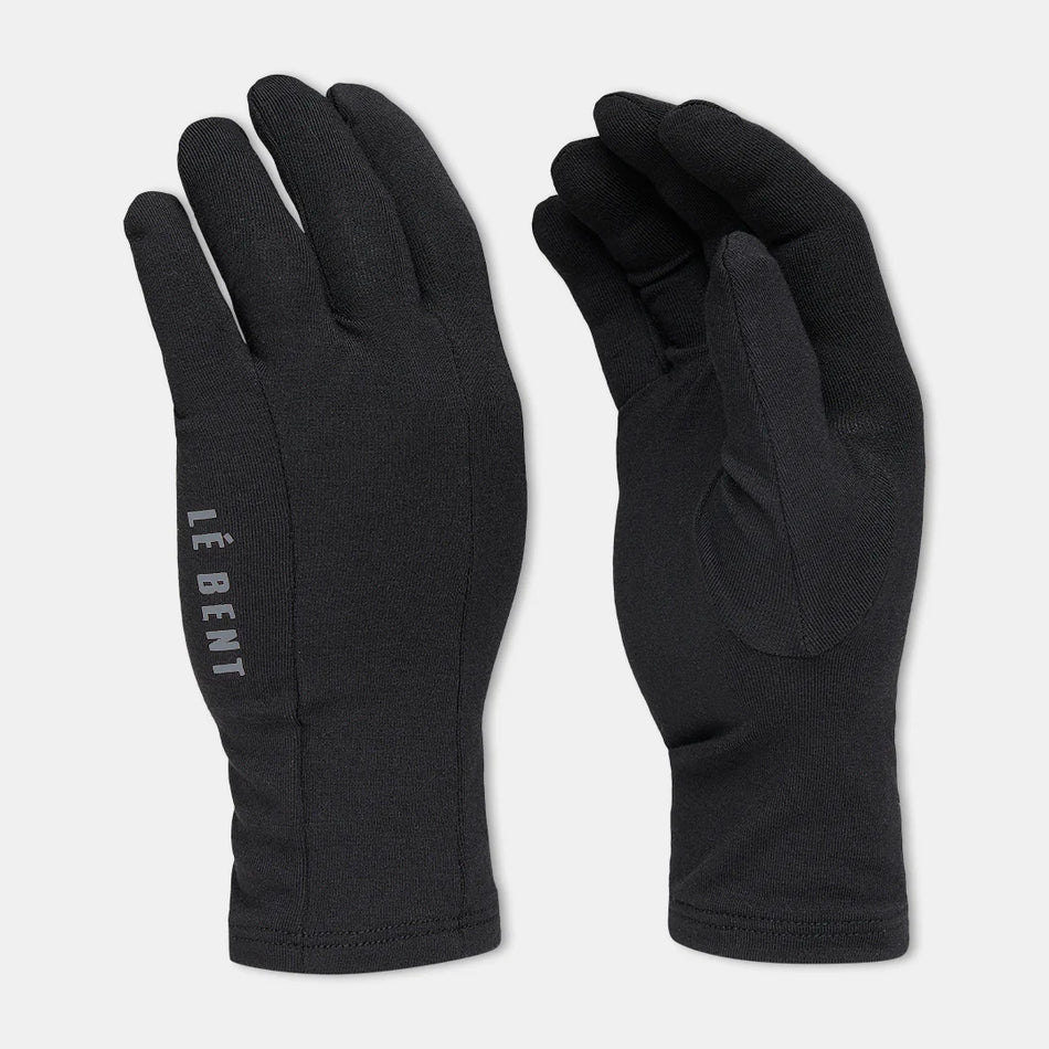 Le Bent Midweight Glove Liner Black - Elevation107