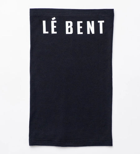 Le Bent Logo Lightweight Neck Gaiter Black - Elevation107