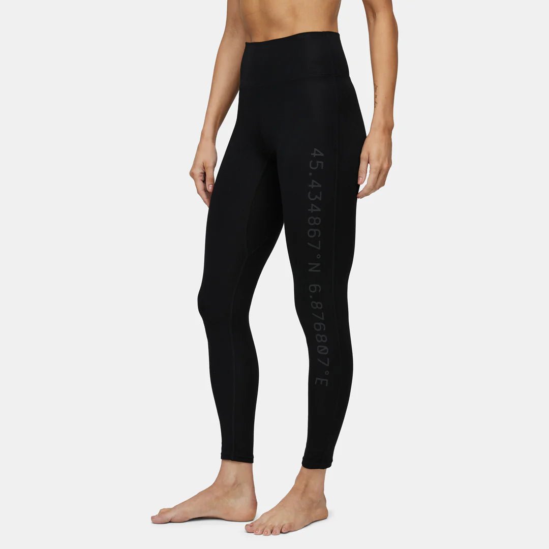 Le Bent Midweight Bottom Womens Base Layer Black - Elevation107