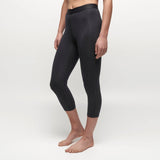 Le Bent Womens Core Midweight 3/4 Bottom Base Layer Dark Cloud