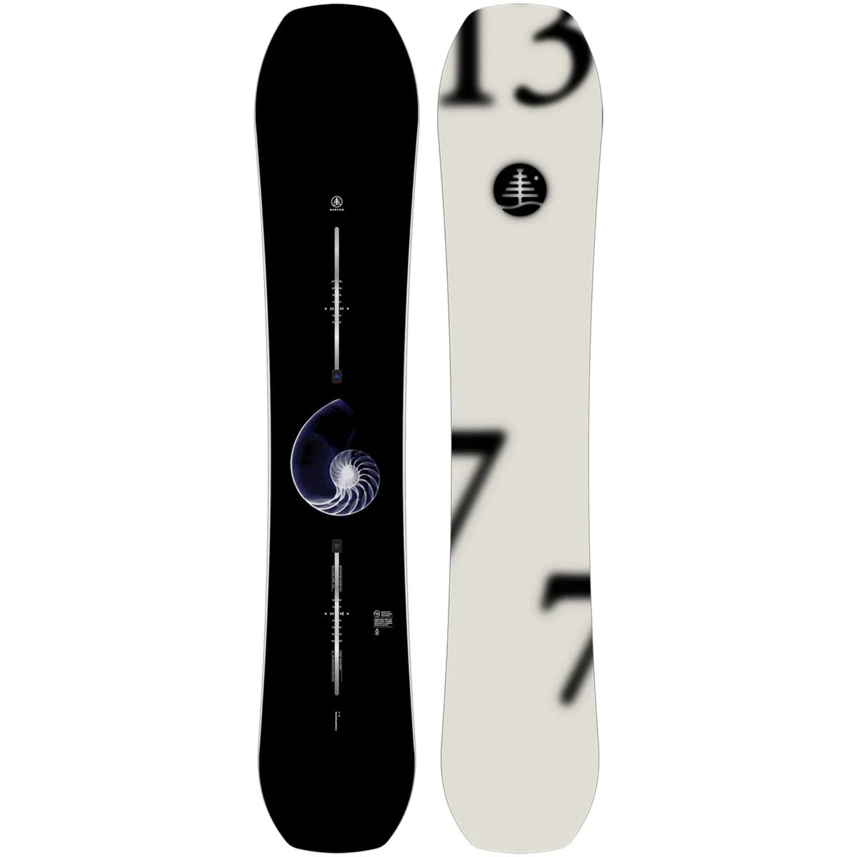 Burton Family Tree Home Town Hero Snowboard 2026 X Ray Elevation107